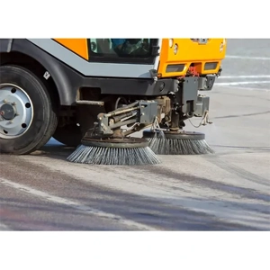 Parking Lot or Road Sweeping Service
