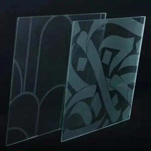 Sandblasted Glass