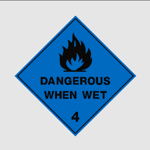 Hazard Safety Label