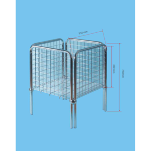Metallic Storage Cage