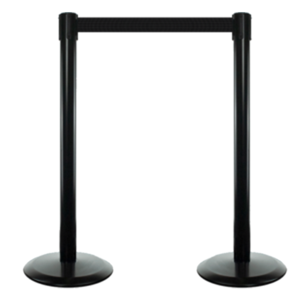 uae/images/productimages/al-bahri-hardware-and-safety-equipment-llc/queue-barrier/black-queuing-barrier-with-belt.webp