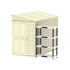 uae/images/productimages/cosmoplast-ind-company-llc/storage-shed/sidemate-4-8-ft-resin-garden-storage-shed.webp