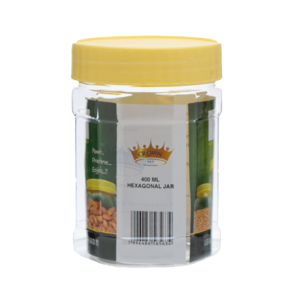 uae/images/productimages/crown-plastic-industries-llc/plastic-jar/400-ml-hexagonal-jar.webp