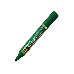 uae/images/productimages/delight-stationery/permanent-pen/pentel-n860-permanent-marker-chisel-tip-green.webp