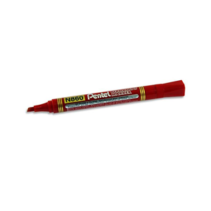 uae/images/productimages/delight-stationery/permanent-pen/pentel-n860-permanent-marker-chisel-tip-red.webp