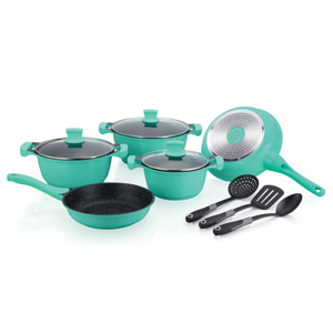 uae/images/productimages/element-middle-east-llc/domestic-cookware-set/winsor-11-pc-cast-aluminum-non-stick-cookware-turquoise.webp