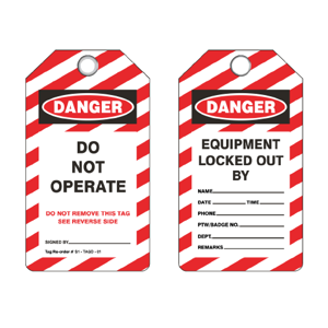 Safety Tag
